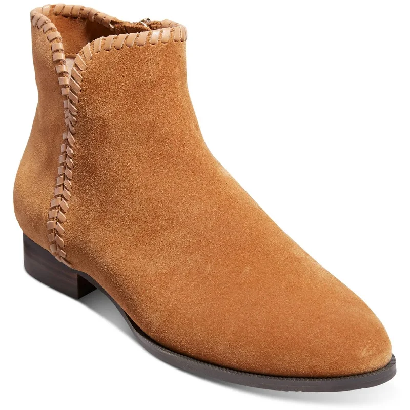 Jack Rogers Womens Raegan Suede Ankle Boots