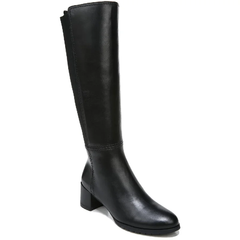 Naturalizer Womens Brent Water Repellent Round Toe Knee-High Boots