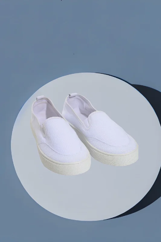 Off White Slip On Sneaker