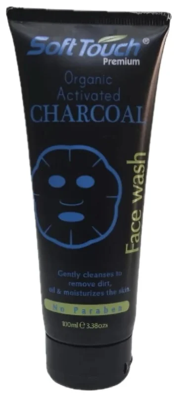 Organic  Activated Charcoal Facial Scrub