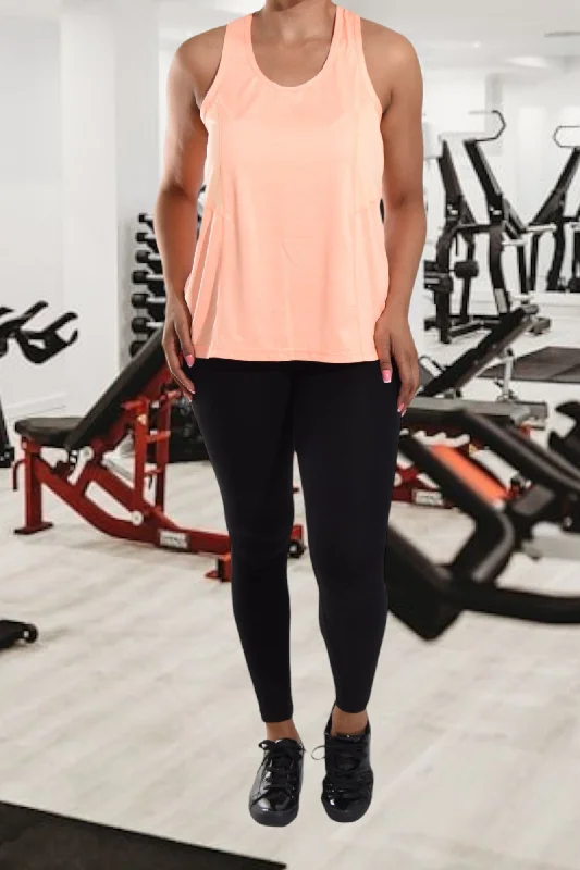 Peach Activewear Vest