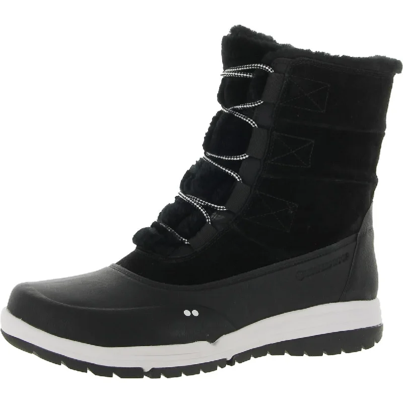 Ryka Womens All Access Leather Lace Up Winter & Snow Boots